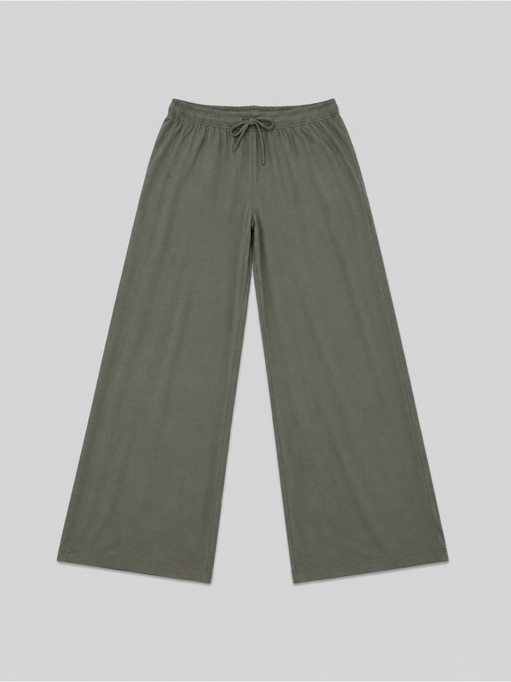Nuuds Women's Wide Leg Lounge Sweatpants
Medium Olive Green Soft Lightweight - Picture 2 of 11